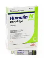 HUMULIN N CARTRIDGE 